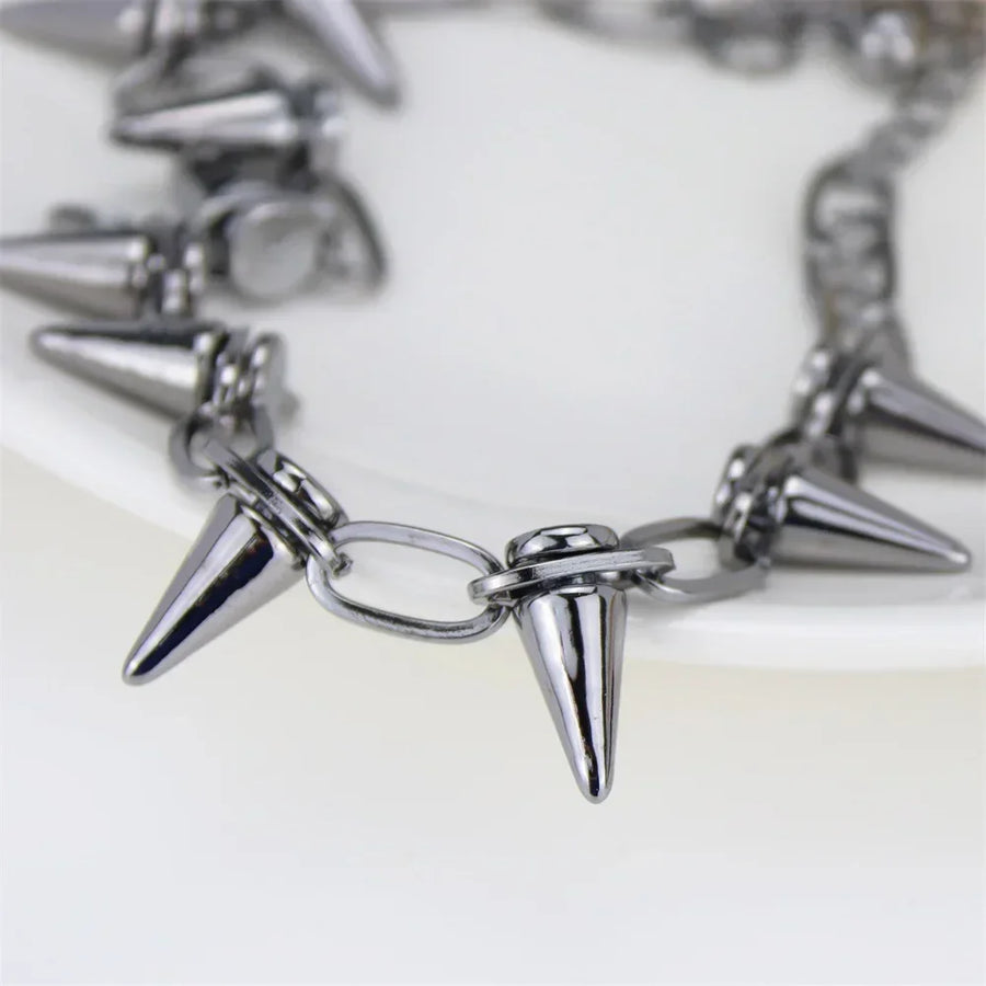 AristoWear Spiked Choker Necklace